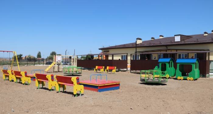 Под Астраханью открыли новый детский сад