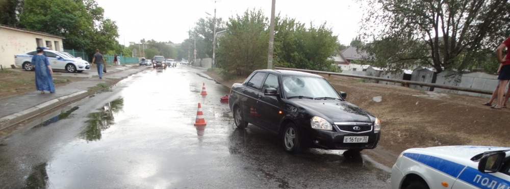 В Астрахани водитель без прав сбил школьника