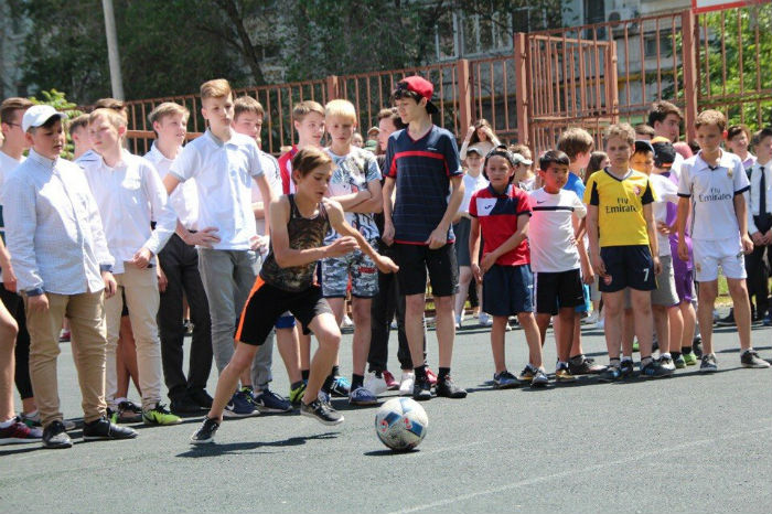 В Лицее №2 состоялся второй этап акции «Забей НЕ нашим»