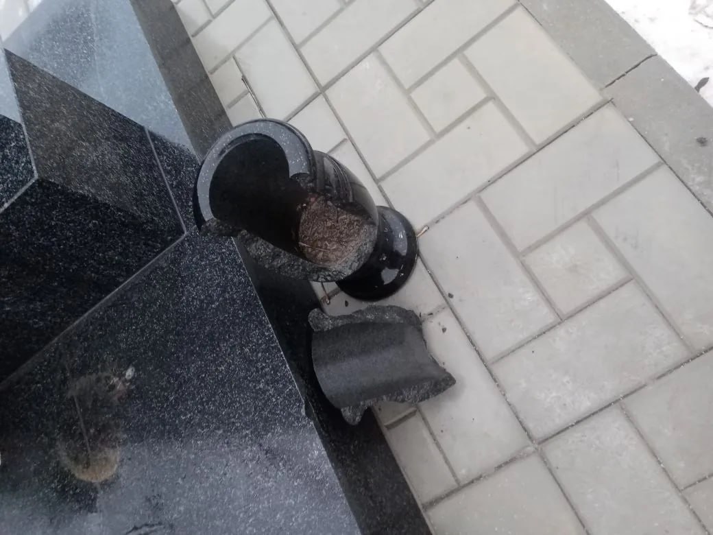 В Астраханской области осквернили мемориал участникам боевых действий