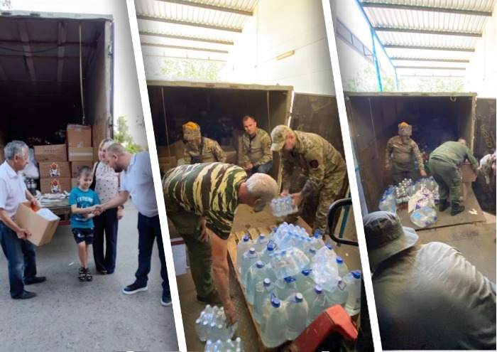 Астраханцы продолжают оказывать гуманитарную помощь жителям ЛНР