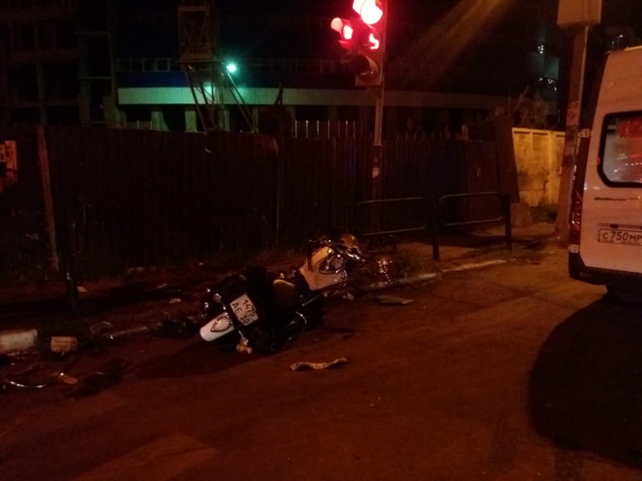 Кадры трагического ДТП у Алимпика, в котором погиб астраханский общественник