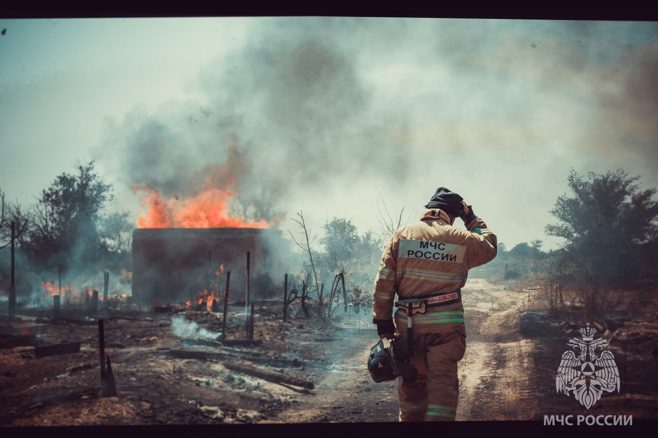 В Астраханской области пожары унесли жизни 27 человек, в том числе двух детей