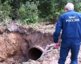 Под Астраханью произошла крупная авария на магистральном водопроводе