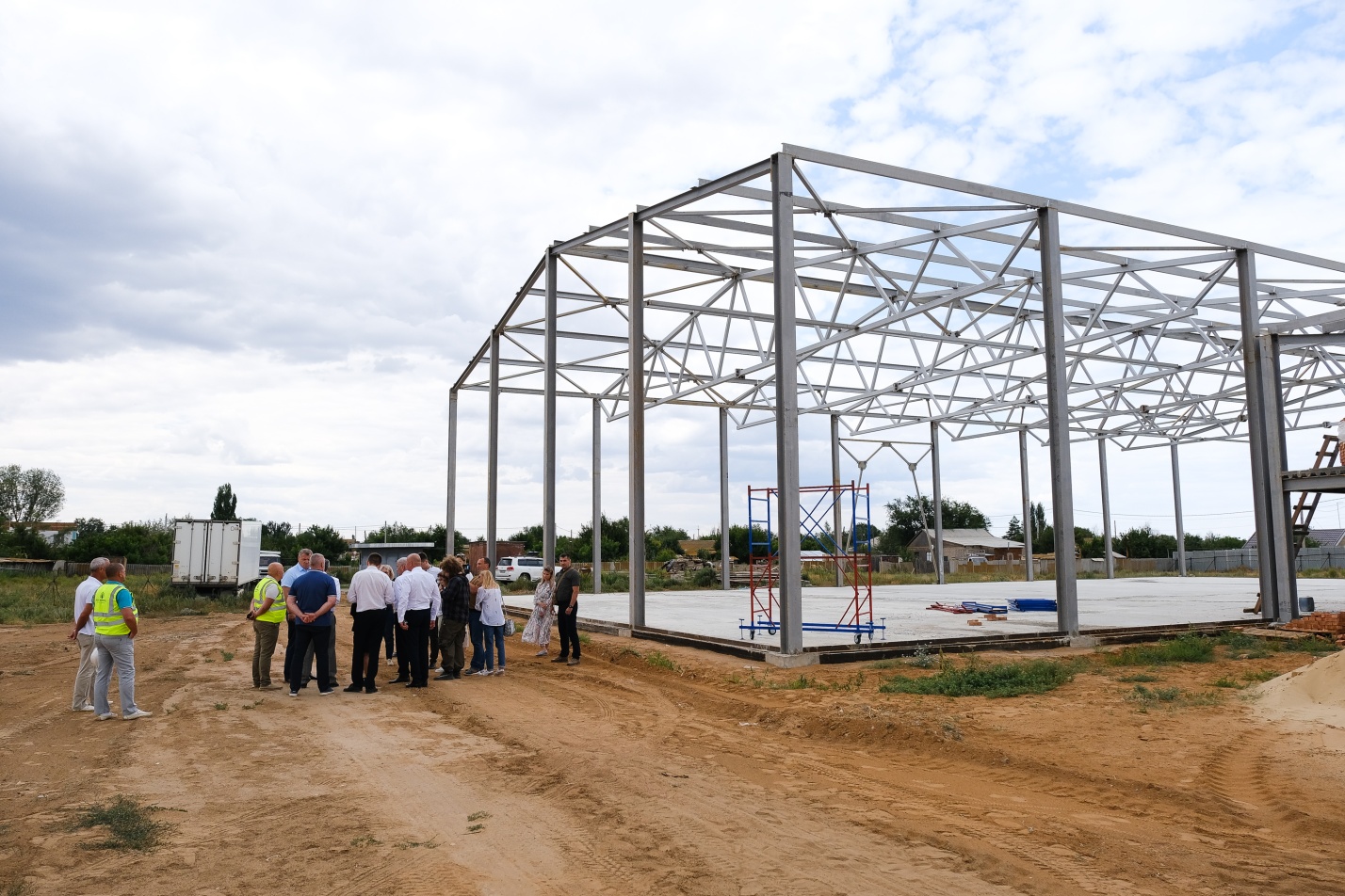 В Астраханской области затягивается строительство ещё одного социального объекта