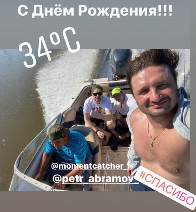 Эдгард Запашный отмечает свой день рождения в Астрахани