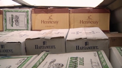 Тысяча бутылок паленого «Hennessy» и «Парламента» не доехали до астраханцев