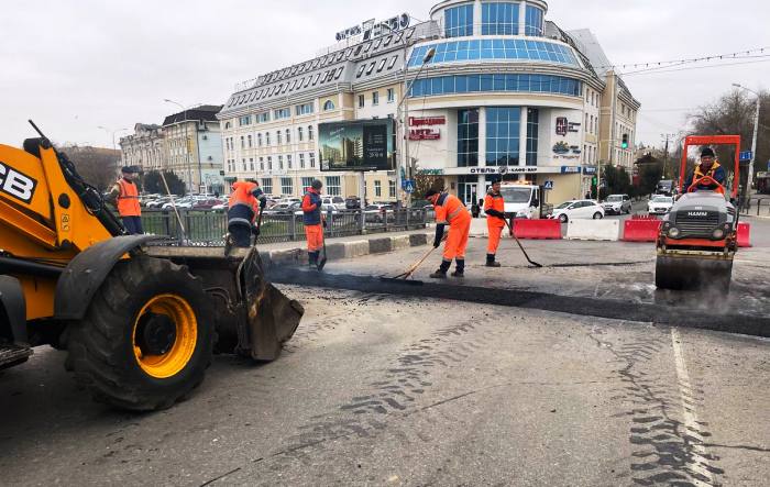 В Астрахани отремонтировали деформационные швы на Сапожниковском мосту