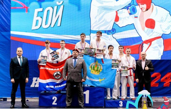 Астраханцы завоевали 15 медалей первенства России по рукопашному бою