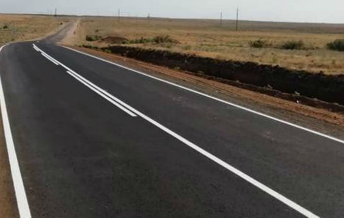 В Астраханской области завершили ремонт 15 километров сельских дорог