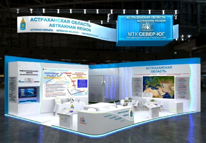 Астраханская область представляет на юбилейном Петербургском форуме проект портовой зоны