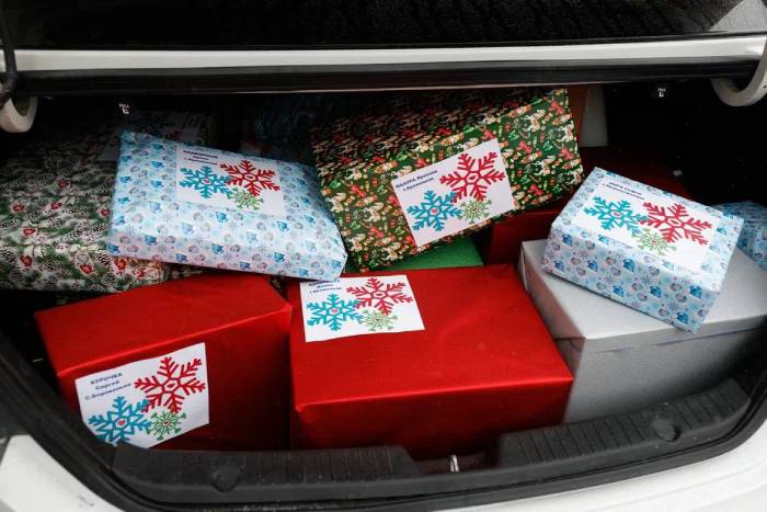 100 кг мишуры, 3400 подарков: Астраханская область поздравит с Новым годом детей ЛНР