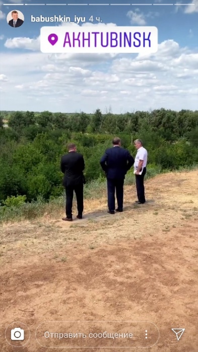 Врио губернатора Астраханской области посетил Ахтубинск и сыграл в футбол