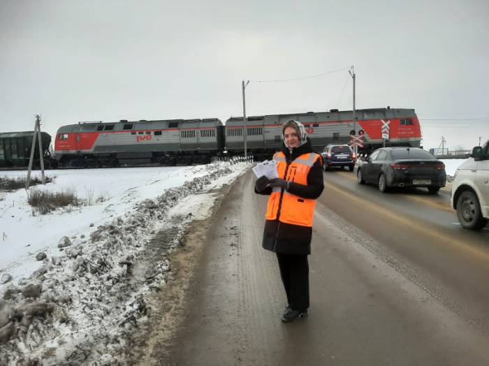 Нарушения ПДД водителями транспортных средств привели к 14 ДТП на переездах ПривЖД