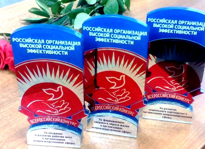 Астраханские организации вошли в число лучших Всероссийского конкурса соцэффективности