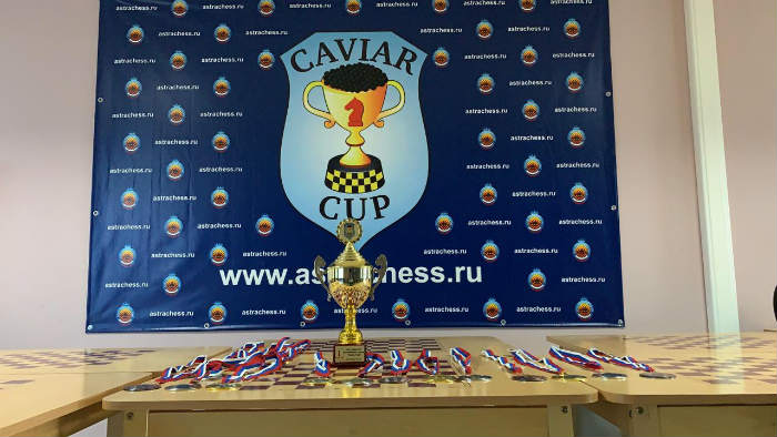 В Астрахани проходит Кубок икры по шахматам