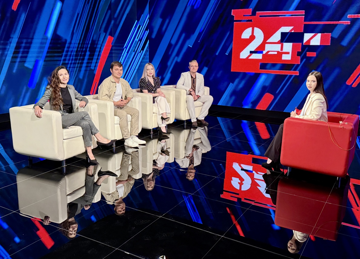 На телеканале «Россия-24» рассказали об итогах работы Молодежного парламента при Думе Астраханской области 
