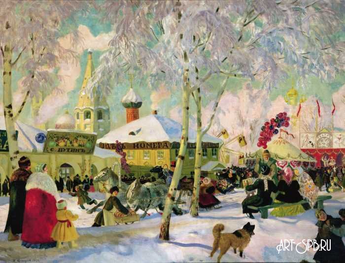 Фото дня: Кустодиев запечатлел Путина в Астрахани