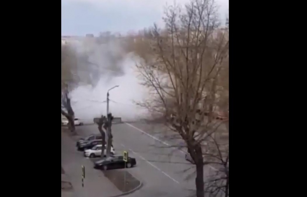 Как дезинфицируют улицы от коронавирусной инфекции - наглядно