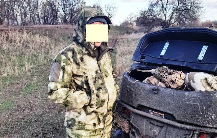 Еще один подмосковный охотник поспешил «открыть» в Астраханской области  полевой сезон