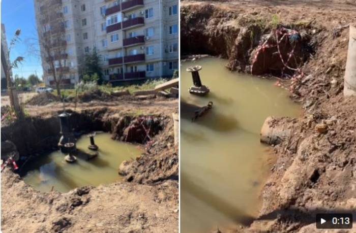 Началовский водопровод вновь создает проблемы жителям Казачьего
