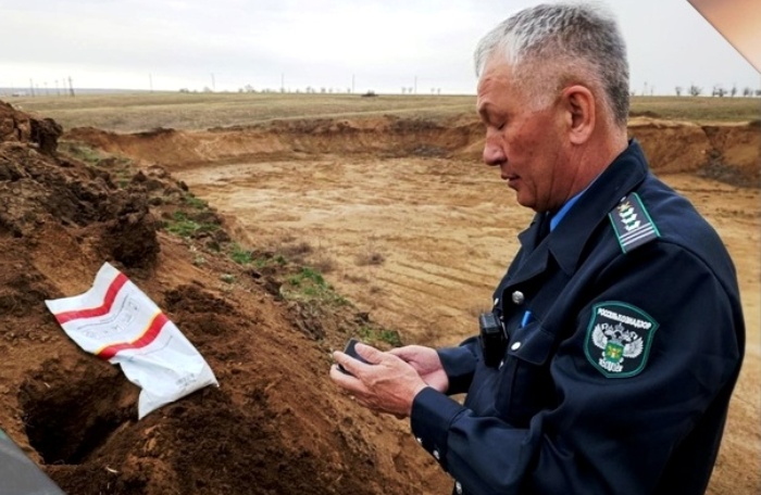 На юге Астраханской области Россельхознадзор вместо сельхозугодий обнаружил карьер