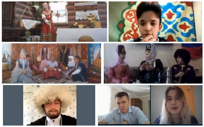 Астраханцы разных национальностей сходили друг к другу в гости в интернете