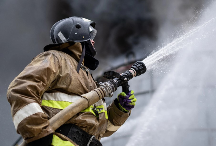 В Астрахани дважды за день горел один и тот же дом