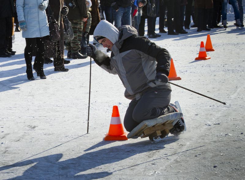 ВЕСЕЛАЯ СУББОТА. Зимние забавы астраханцев.