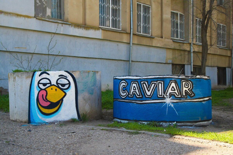 В Астрахани появился герой Жора