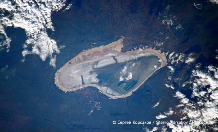 Российский космонавт опубликовал с МКС фото астраханских мест