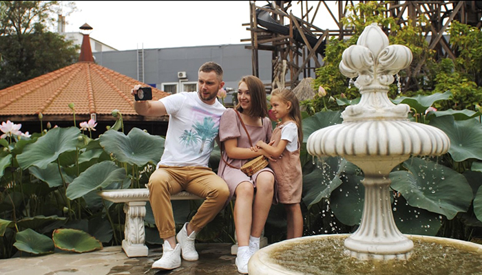 Оазис в задыхающемся от жары городе