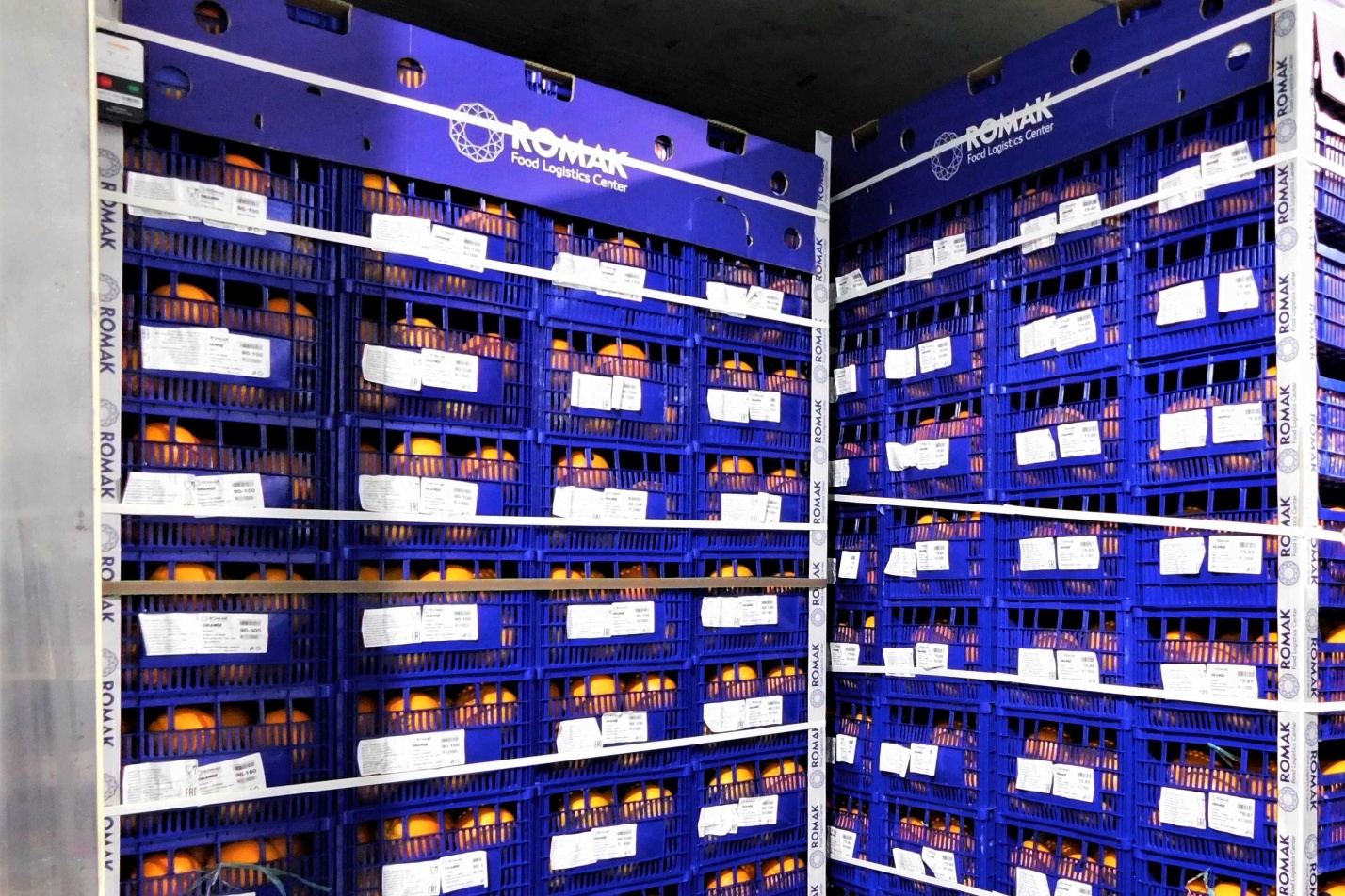 По МТК «Север-Юг» в Астрахань впервые прибыла крупная партия цитрусов 