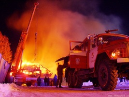 ДВА ПОЖАРА ЗА ДЕНЬ. Один человек погиб.