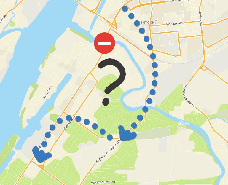 Перекрытие Милицейского моста: как будут ездить маршрутки