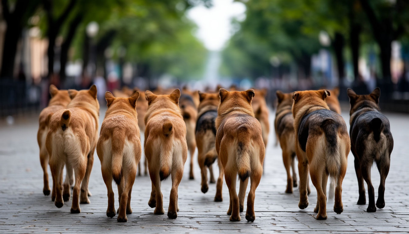 Собаки снова расплодились в Астраханской области