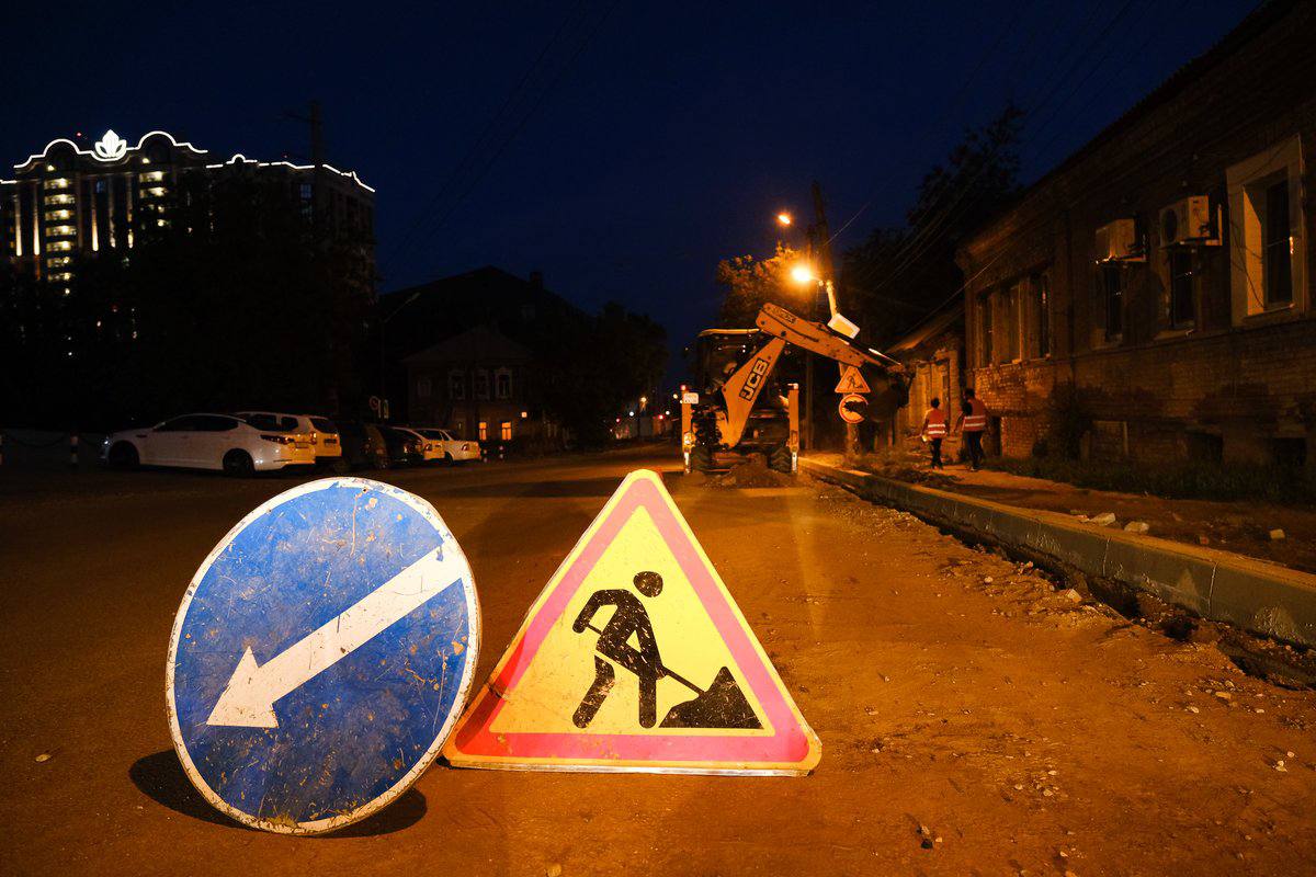 Игорь Бабушкин лично проинспектировал ремонт улиц в Астрахани