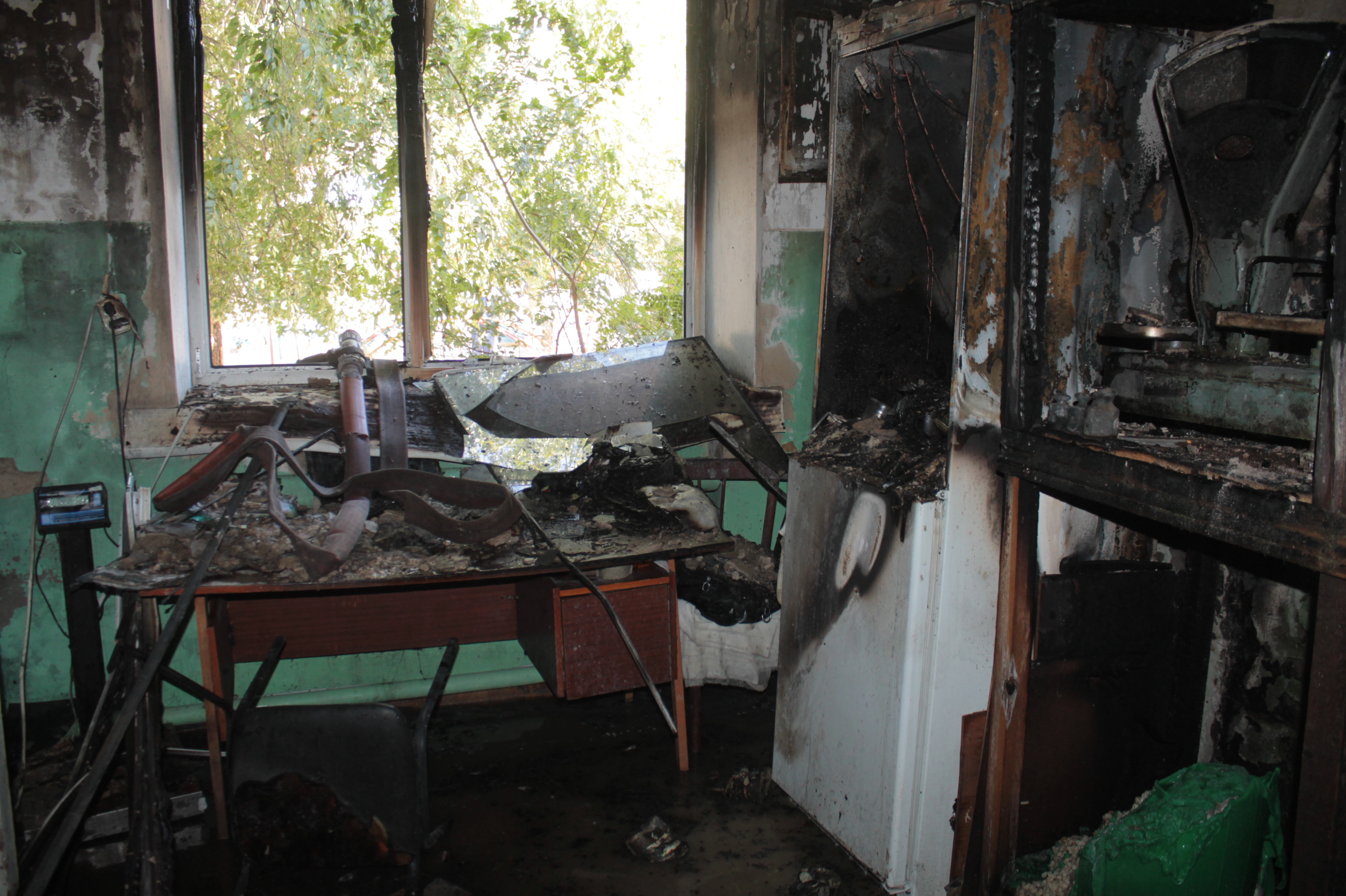 В астраханском детском саду произошел пожар