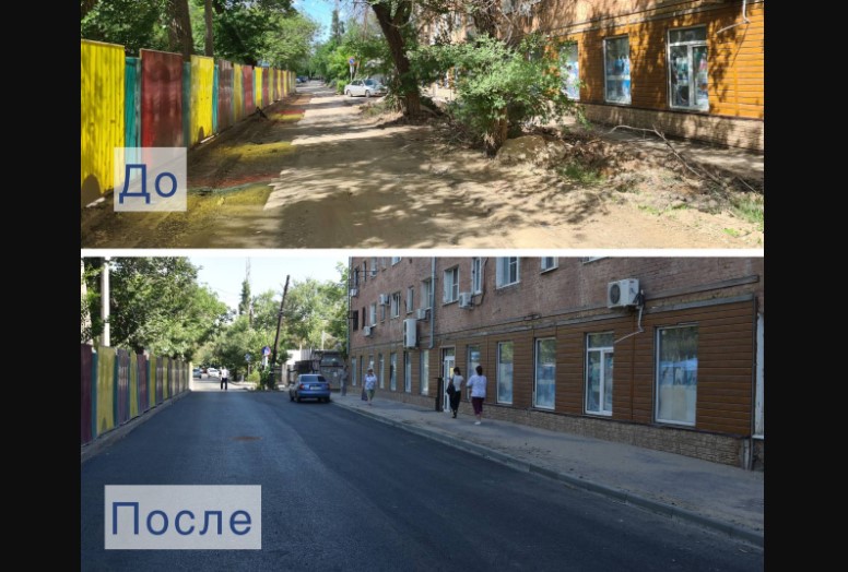 Убитую дорогу к астраханскому телевидению теперь не узнать