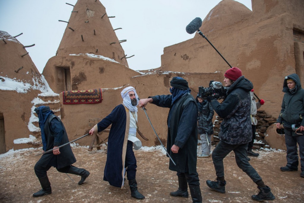 Под Астраханью сняли сцены фильма о путешественнике Ахмаде Ибн Фадлане