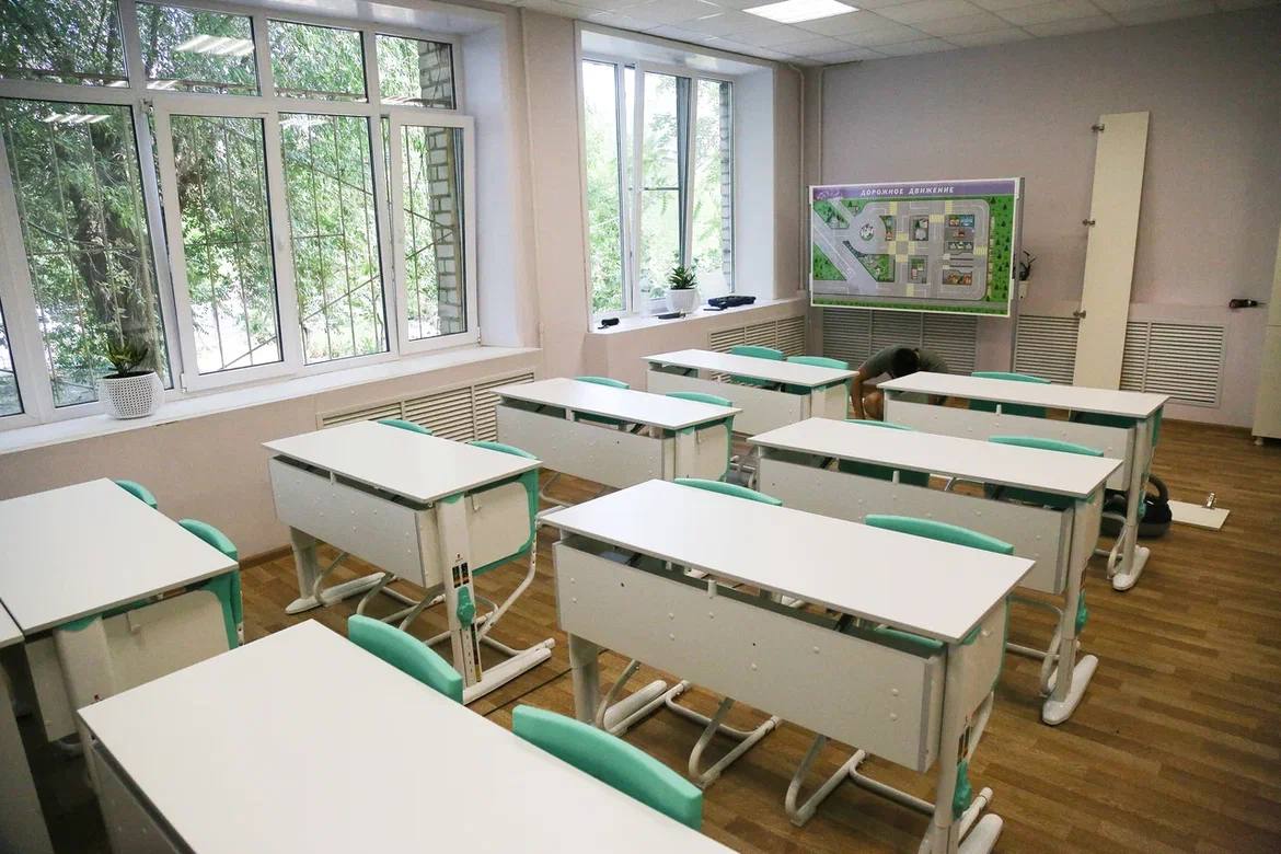 В астраханской школе кабинет ОБЖ оборудовали электронным тиром