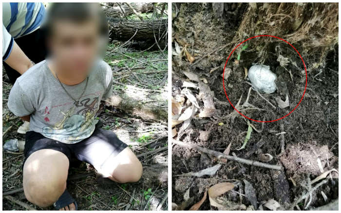 В Астрахани на Городском острове задержали наркодилера с крупной партией 