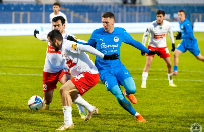 Второй подряд матч астраханский «Волгарь» сыграл вничью