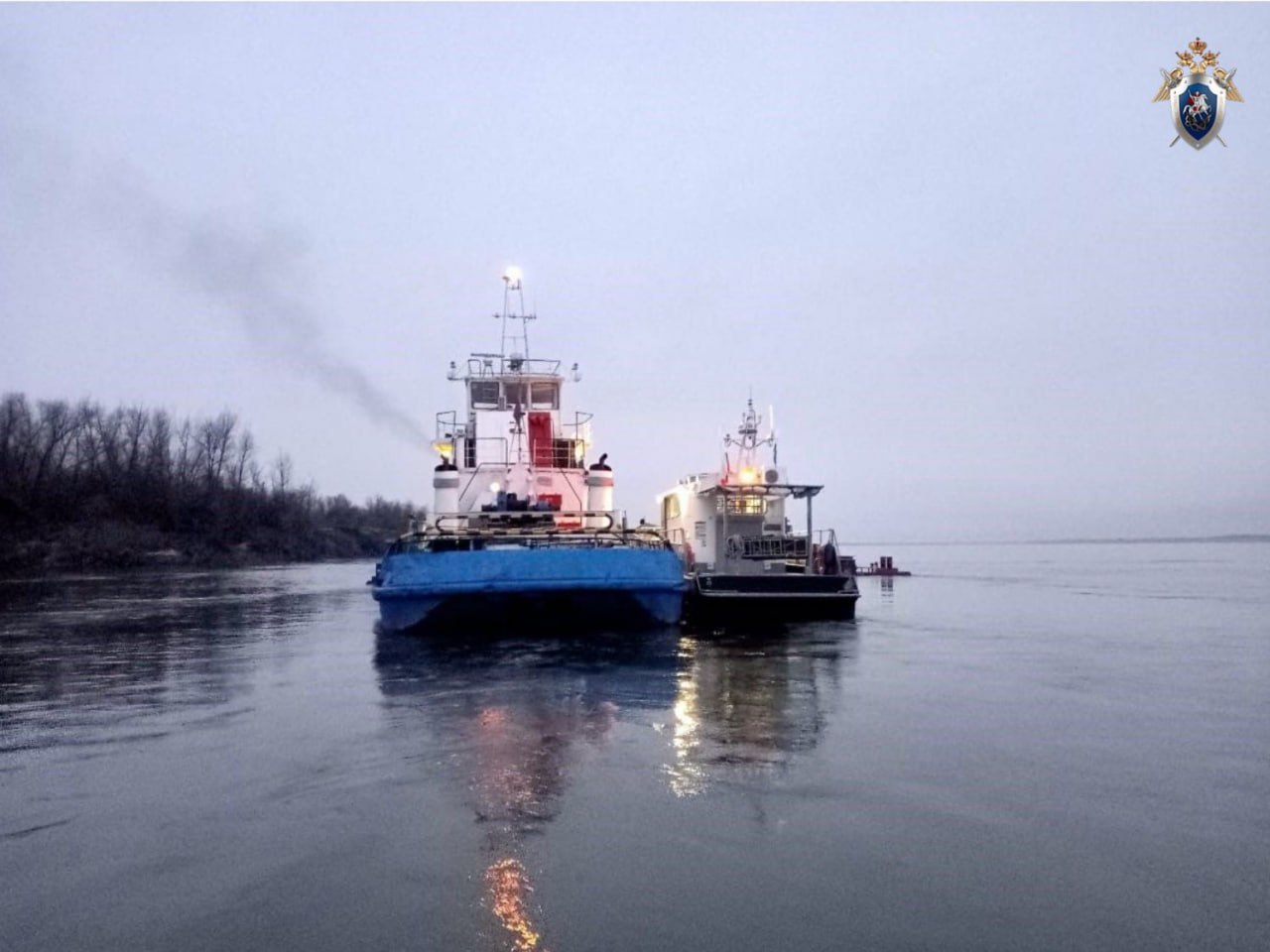 Капитана буксирного судна будут судить в Астрахани за столкновение с теплоходом 