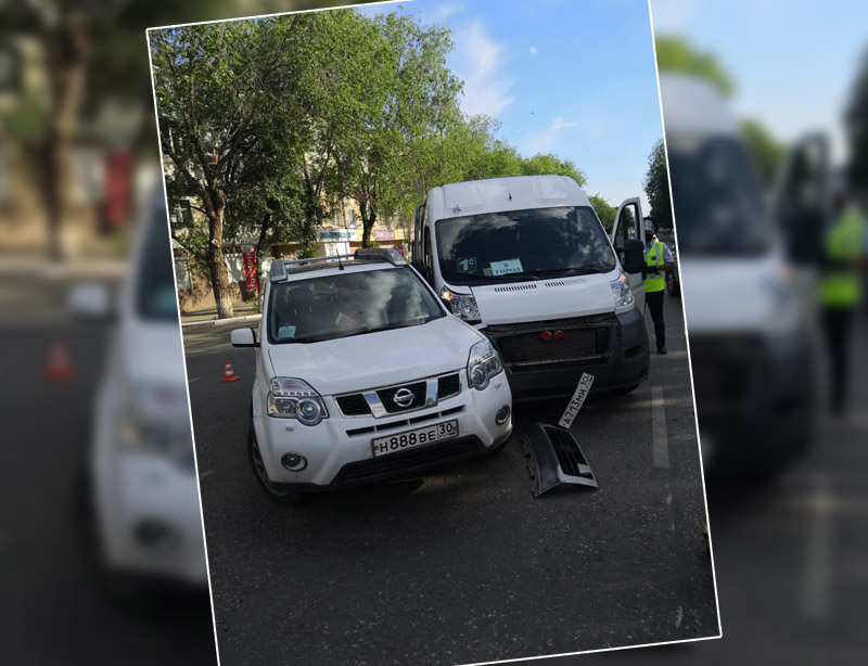 Ниссан. Маршрутка. Адмирала Нахимова. Сотрясение.