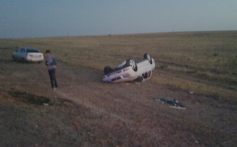 Под Астраханью в лобовом столкновении автомобилей пострадал пятилетний мальчик