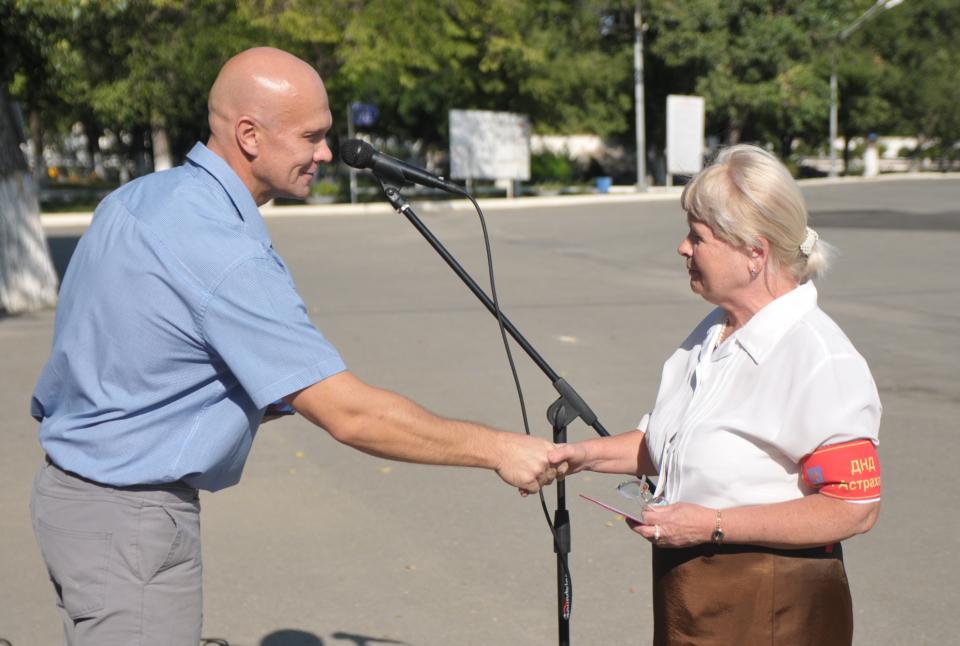 Ряды астраханской народной дружины пополняются