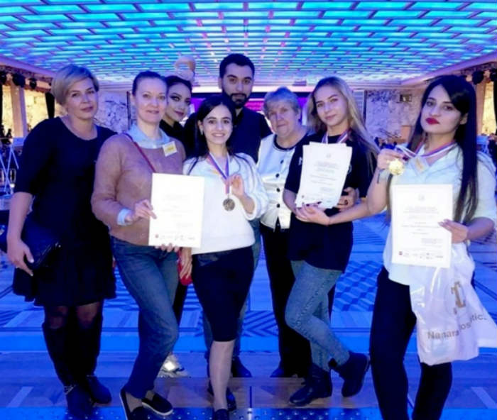 Астраханская студентка стала призёром на XXIV Чемпионате России по парикмахерскому искусству