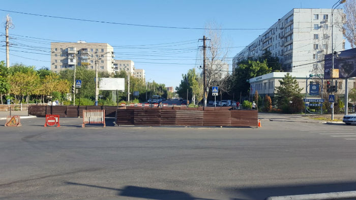 Улица Савушкина перекрыта после эпичного провала