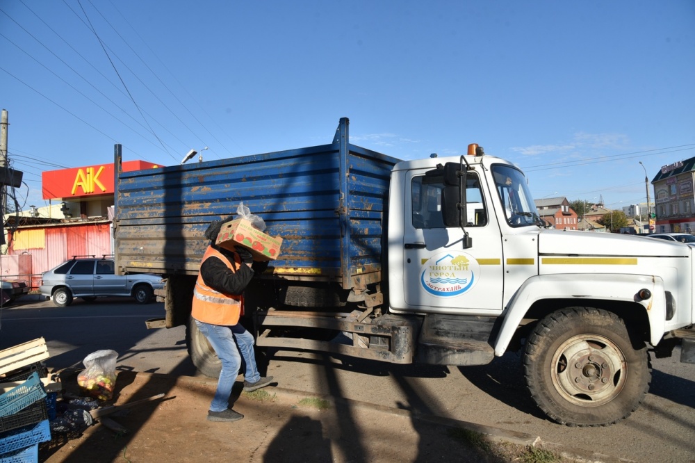 В Астрахани зачистили Большие Исады